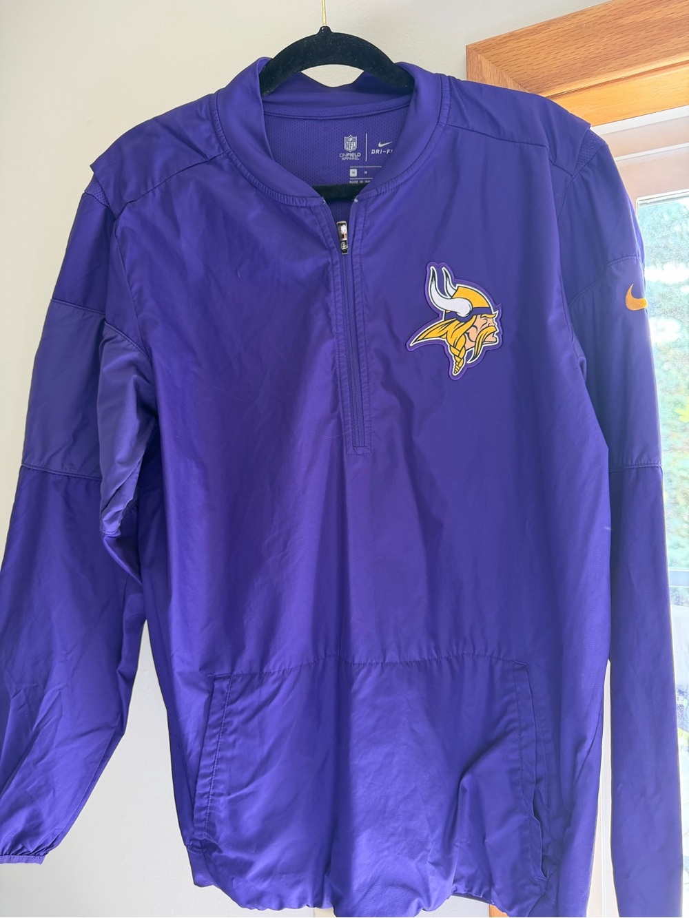 MN Vikings Nike Dri-FIT On-Field Apparel Jacket